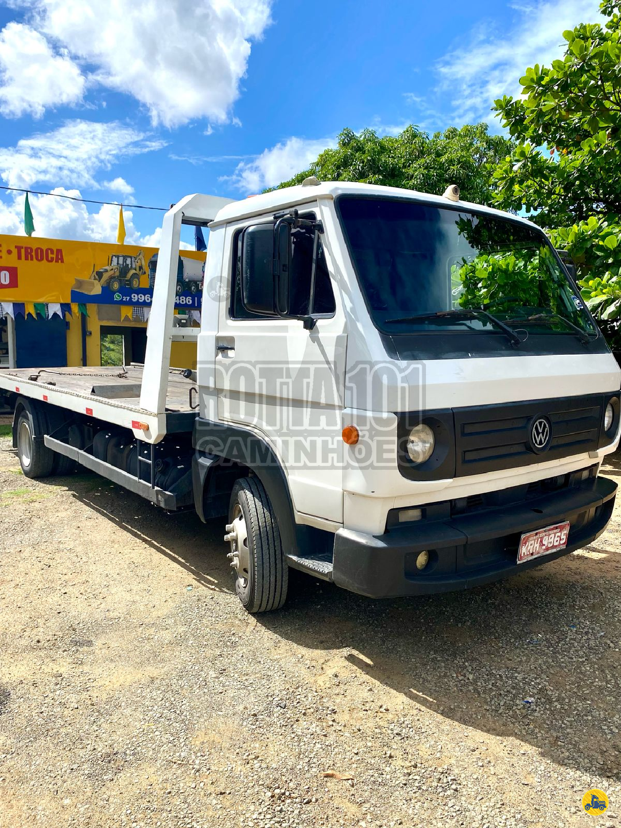 CAMINHAO VOLKSWAGEN VW 8160 Plataforma Guincho 3/4 4x2 Rotta 101 Caminhões SERRA ESPÍRITO SANTO ES